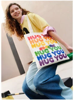 INSTINCTOY HUG YOU SERIES-Canvas Bag -Pop Mart Sale Shop 20250429 143718 631457 6 instinctoy hug you series canvas bag accessories details popmart us 1200x1606