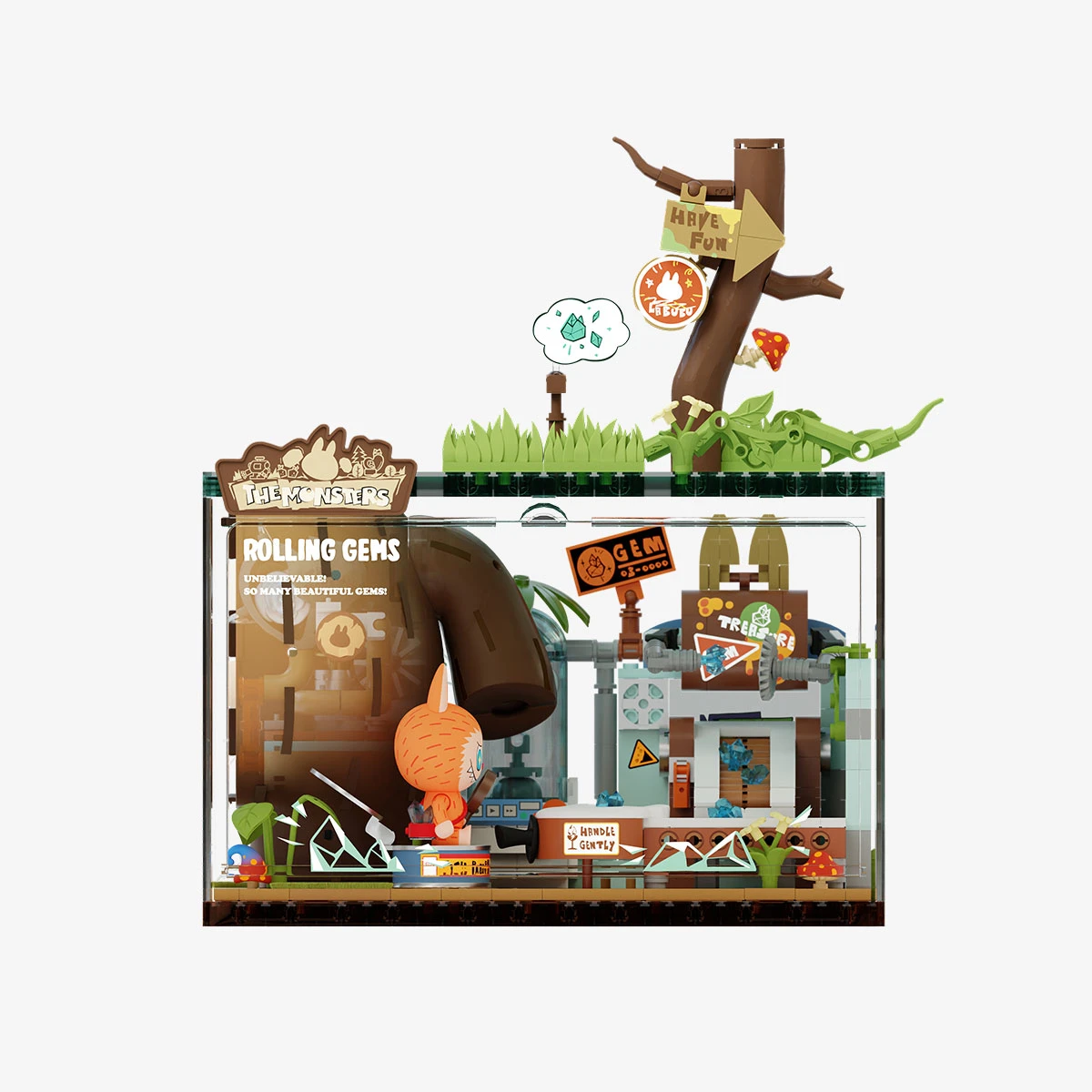 THE MONSTERS Forest Secret Base Series Blocks THE MONSTERS Forest Secret Base Series Blocks -Pop Mart Sale Shop 20250509 103830 276199 1 the monsters forest secret base blocks details popmart