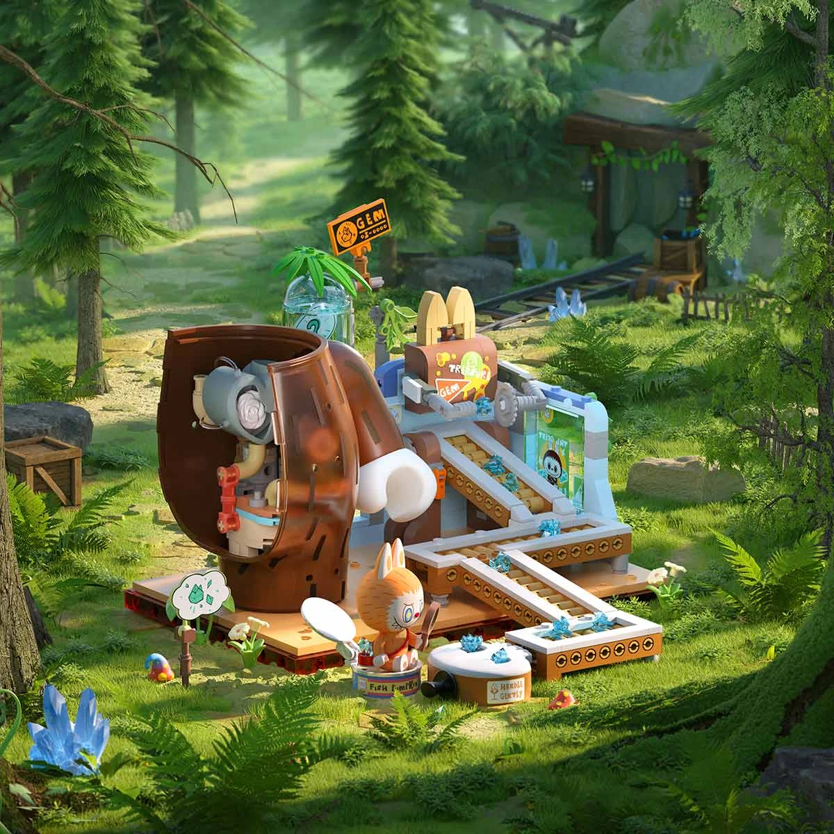 THE MONSTERS Forest Secret Base Series Blocks THE MONSTERS Forest Secret Base Series Blocks -Pop Mart Sale Shop 20250509 103830 999262 2 the monsters forest secret base blocks details popmart