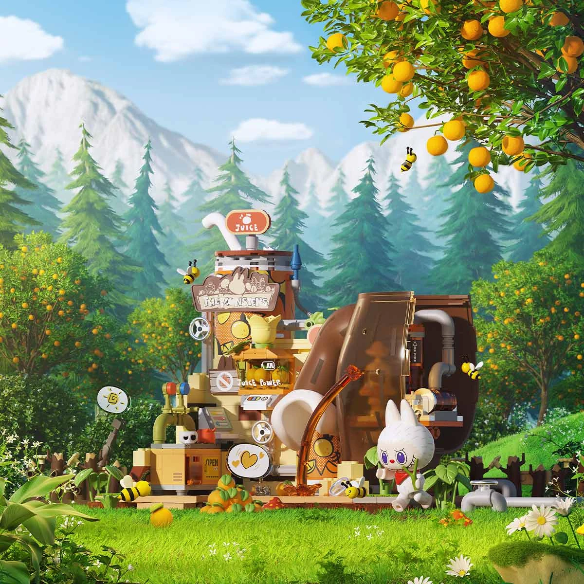 THE MONSTERS Forest Secret Base Series Blocks THE MONSTERS Forest Secret Base Series Blocks -Pop Mart Sale Shop 20250509 103841 601416 2 the monsters forest secret base blocks details popmart