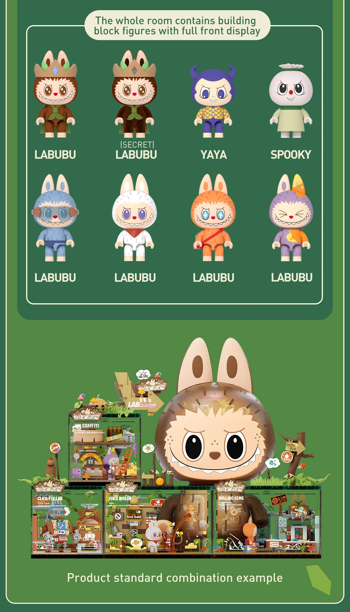 THE MONSTERS Forest Secret Base Series Blocks THE MONSTERS Forest Secret Base Series Blocks -Pop Mart Sale Shop 20250509 103939 390431 4 the monsters forest secret base blocks details popmart