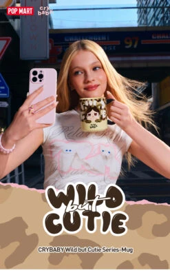 CRYBABY Wild But Cutie Series-Mug Cup -Pop Mart Sale Shop 20250509 182242 876490 1 crybaby wild but cutie series mug accessories details popmart us 1200x1940