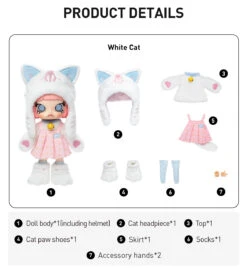 MOLLY Peekaboo 1/8 Action Figure -Pop Mart Sale Shop 20250516 150907 967048 3 molly peekaboo 1 8 action figure bjd details popmart us 1200x1326