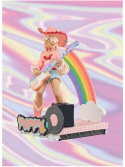 Peach Riot Rainbow Riot Figurine-Poppy -Pop Mart Sale Shop 20250521 105531 441015 5 peach riot rainbow riot figurine poppy figurine details popmart us 1200x1600