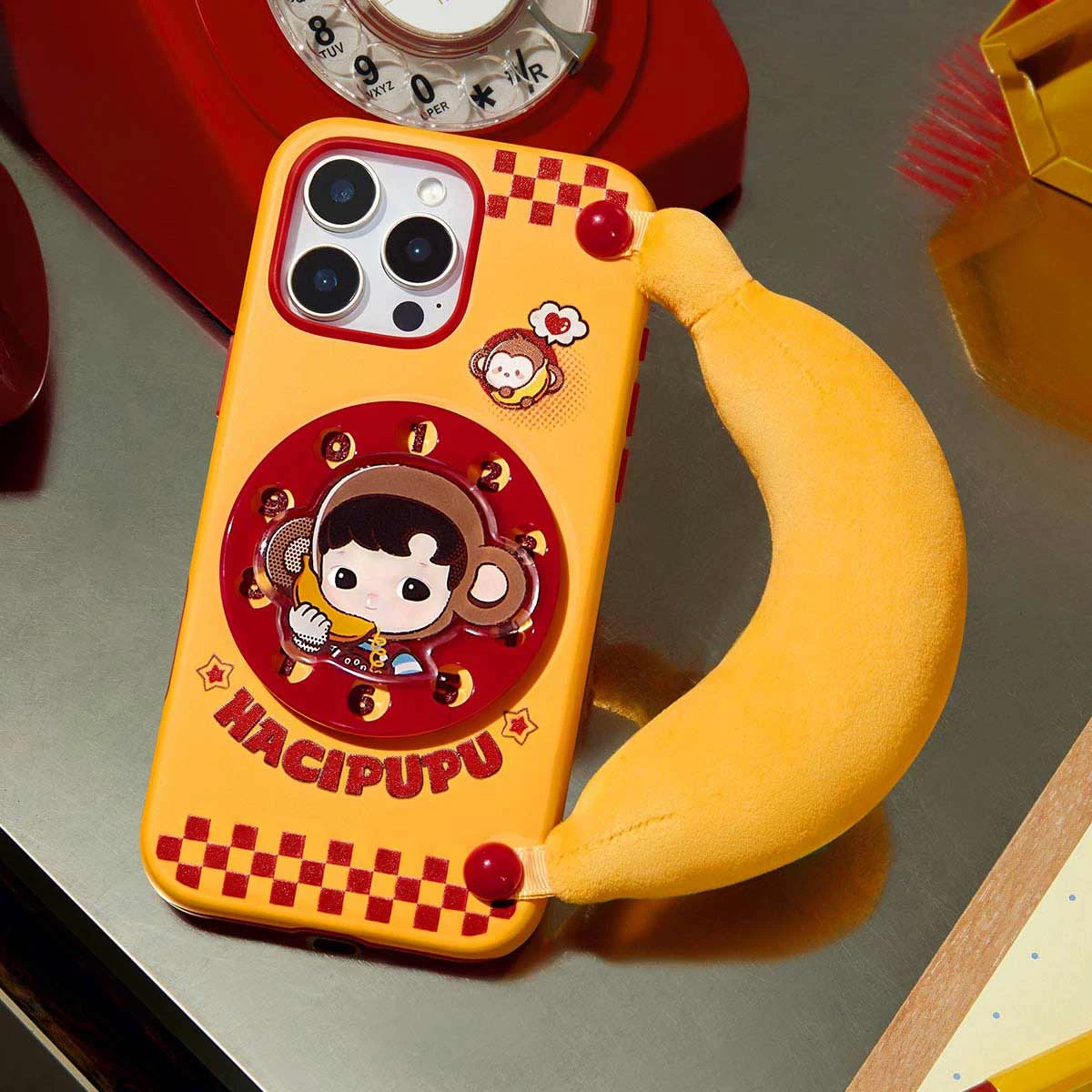 HACIPUPU Rolling Time Machine Series-Phone Case HACIPUPU Rolling Time Machine Series-Phone Case -Pop Mart Sale Shop 20250523 174349 165944 2 hacipupu rolling time machine series phone case accessories details popmart