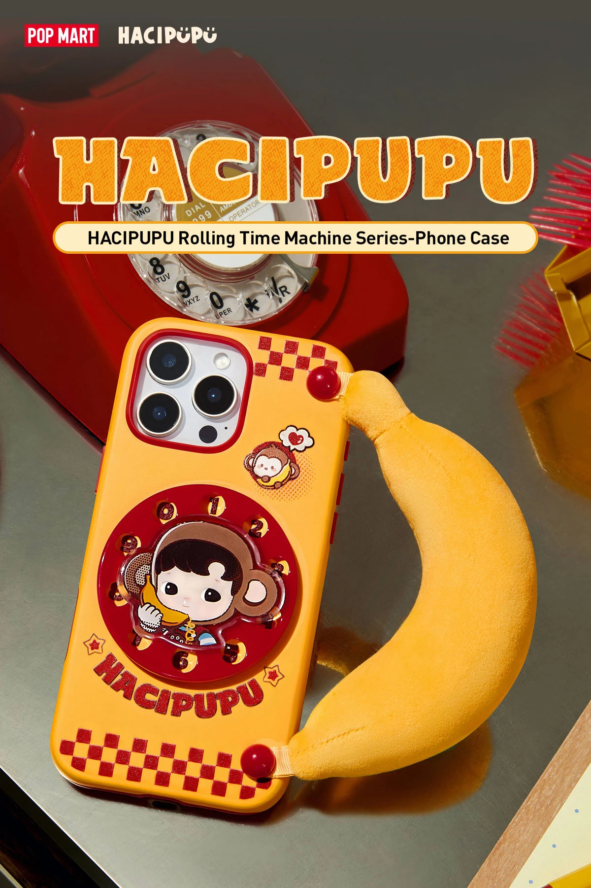 HACIPUPU Rolling Time Machine Series-Phone Case HACIPUPU Rolling Time Machine Series-Phone Case -Pop Mart Sale Shop 20250523 174357 311263 1 hacipupu rolling time machine series phone case accessories details popmart