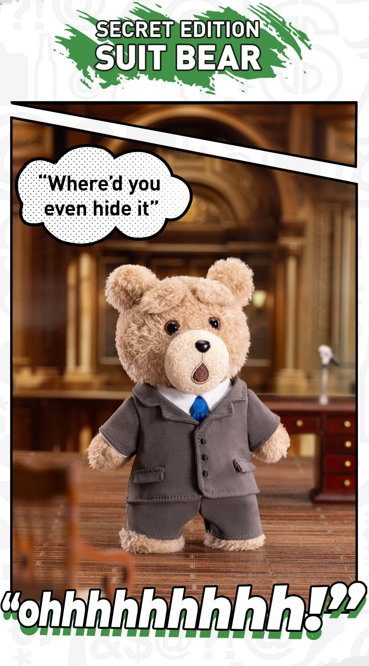 Ted2 Teddy Bear Action Plush Pendant Ted2 Teddy Bear Action Plush Pendant -Pop Mart Sale Shop 20250528 155430 547672 9 ted2 teddy bear action plush pendant plush details popmart