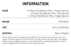 Lil Peach Riot Western Riot Figurines -Pop Mart Sale Shop 20250604 165101 697498 3 lil peach riot western riot figurines figurine details popmart us 1200x790