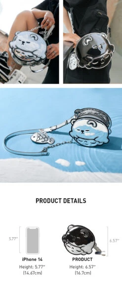 DIMOO Aquarium Series-Messenger Bag(Polar Bear) -Pop Mart Sale Shop DIMOO北极熊斜挎包 详情 GmbAbpC9BM 1200x2821