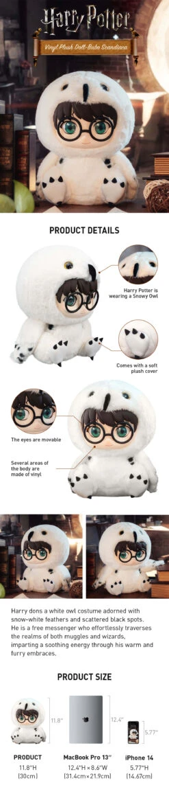 Harry Potter PVC Stuffed Toy Bubo Scandiaca -Pop Mart Sale Shop Harry Potter Vinyl Plush Doll Bubo Scandiaca detail M08HdXlUAr 1200x5630