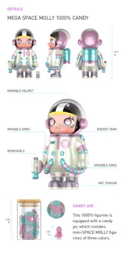 MEGA COLLECTION 1000% SPACE MOLLY Candy -Pop Mart Sale Shop candy 1000 02 KvnZZ3IIkv 1200x2466