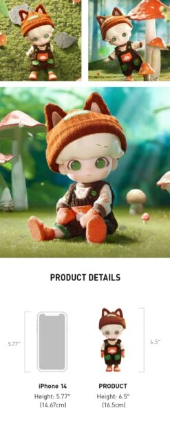 DIMOO Fox In The Woods Action Figure -Pop Mart Sale Shop dimoofox YDlrp7zjsG 1200x3019