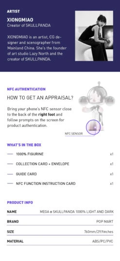 MEGA COLLECTION 1000% α SKULLPANDA Between Light And Dark 9 MEGA COLLECTION 1000% α SKULLPANDA Between Light And Dark -Pop Mart Sale Shop light dark 1000 03 2f5LY3JPbH 1200x2599