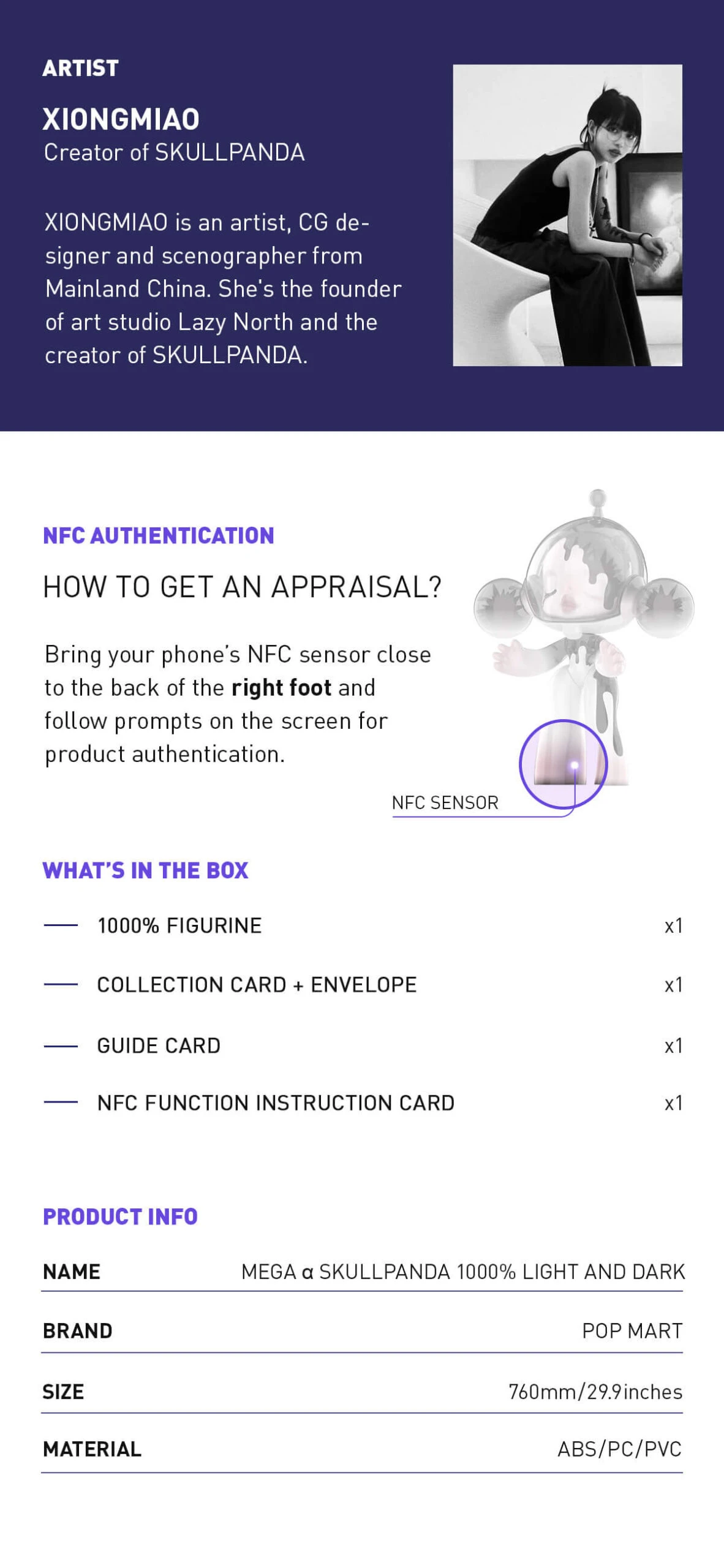 MEGA COLLECTION 1000% α SKULLPANDA Between Light and Dark MEGA COLLECTION 1000% α SKULLPANDA Between Light And Dark -Pop Mart Sale Shop light dark 1000 03 2f5LY3JPbH 1200x2599 scaled