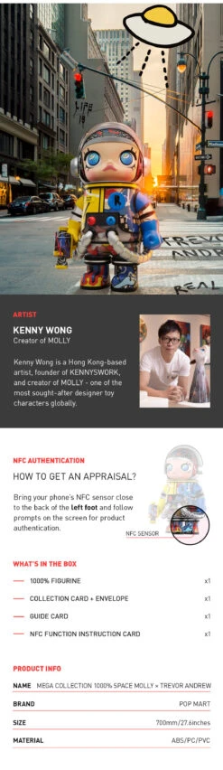 MEGA SPACE MOLLY 1000% Trevor Andrew 16 MEGA SPACE MOLLY 1000% Trevor Andrew -Pop Mart Sale Shop mega trevor Andrew 1000 03 7BwRLEcuvo 1200x4137