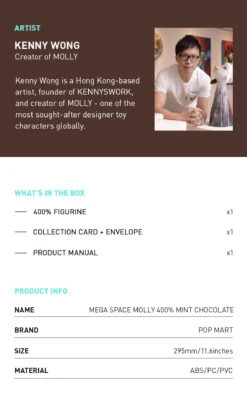 MEGA SPACE MOLLY 400% Mint Chocolate -Pop Mart Sale Shop mint 400 05 OlCgdqZyOb 1200x1997