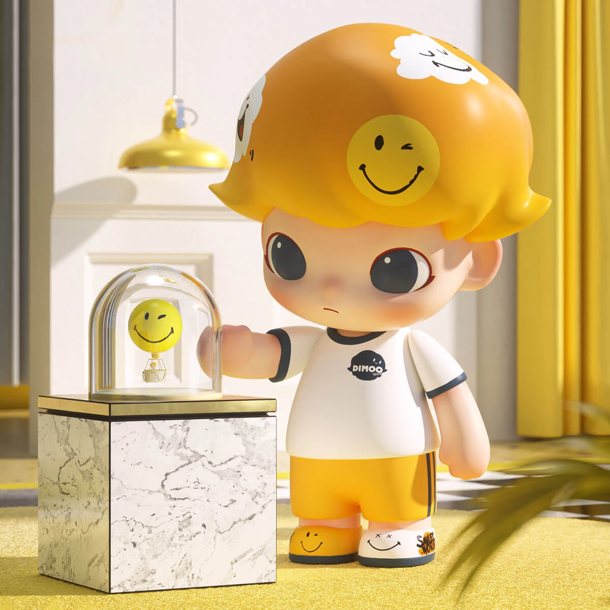 MEGA COLLECTION 1000% JUST DIMOO × SmileyWorld MEGA COLLECTION 1000% JUST DIMOO × SmileyWorld -Pop Mart Sale Shop