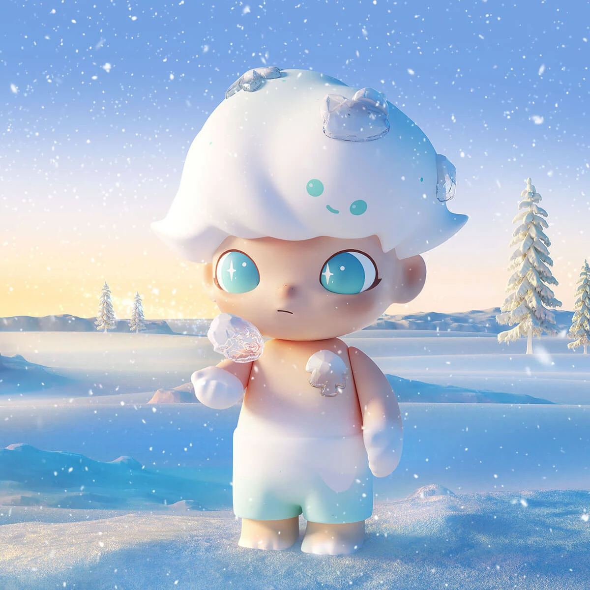 MEGA COLLECTION 1000% JUST DIMOO Snowman MEGA COLLECTION 1000% JUST DIMOO Snowman -Pop Mart Sale Shop