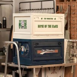 THE MONSTERS Home Of The Elves Series-Storage Box(White&Green&Blue) -Pop Mart Sale Shop scene 02 y4TvzGMLiw 1200x1200
